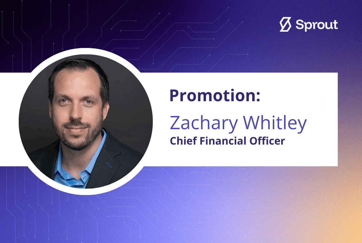 Zach Whitley promoted to Chief Financial officer.