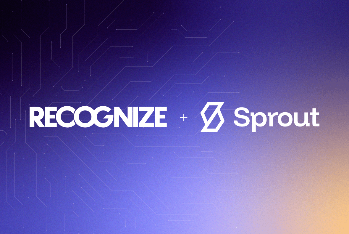 Recognize logo and Sprout logo next to eachother.